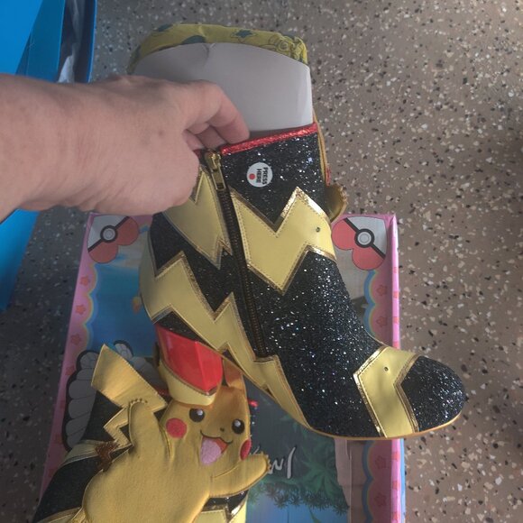Irregular Choice Pokemon collection light up boots size 45EU (13W 11M) New - Picture 4 of 6
